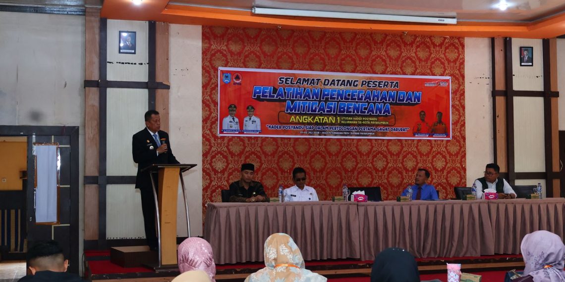 Pemko Payakumbuh Gelar Pelatihan Mitigasi Bencana Guna Bangun Masyarakat Tangguh