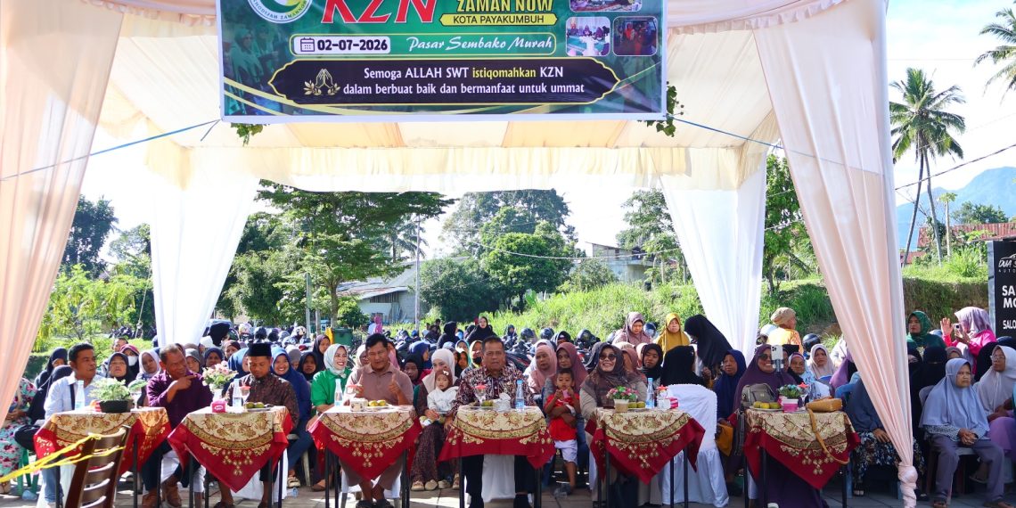 Milad ke-5 Khadijah Zaman Now, Gelar Pasar Sembako Murah di Payakumbuh