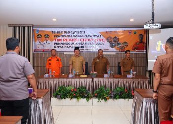 Wali Kota Zulmaeta Buka Pelatihan TRC BPBD Payakumbuh Perkuat Kesiapsiagaan Bencana