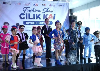 KAI Divre II Sumbar Gelar Fashion Show Cilik, Hadirkan Pengalaman Perjalanan yang Ramah Keluarga di Stasiun BIM