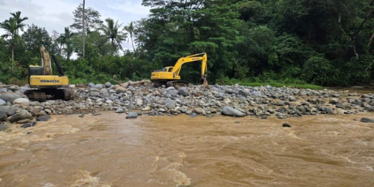Pemko Padang Mulai Rehab Fisik Bendungan dan Drainase Pascabencana, 7 Paket Proyek Dikerjakan