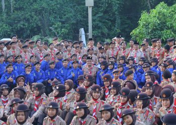 Kwarcab Payakumbuh Lepas Kontingen Pramuka Ikuti Jamnas XII Cibubur 2026
