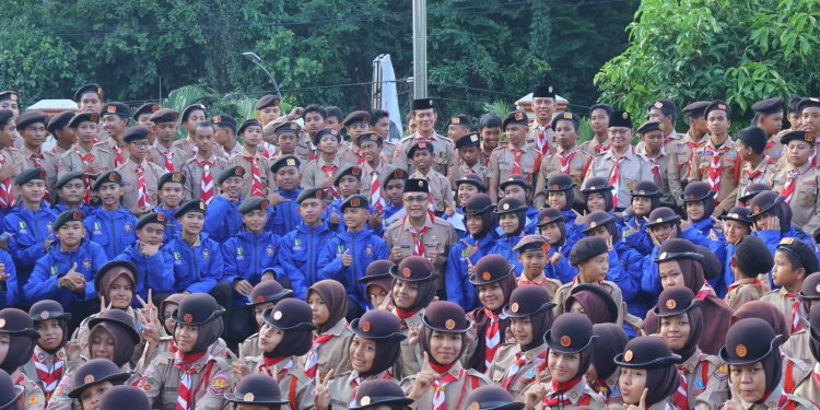 Kwarcab Payakumbuh Lepas Kontingen Pramuka Ikuti Jamnas XII Cibubur 2026