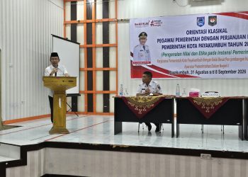 Buka Orientasi 124 PPPK, Zulmaeta Tekankan Disiplin dan Etika ASN Pemko Payakumbuh