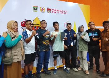 Muhammad Ariq Sabet Emas Pickleball Porprov Sumbar XVI, Pemko Payakumbuh Bangga Atas Kemenangan Dramatis di Final